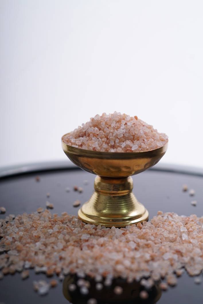 نمک صورتی دانه درشت – مناسب نمک ساب یک کیلو
